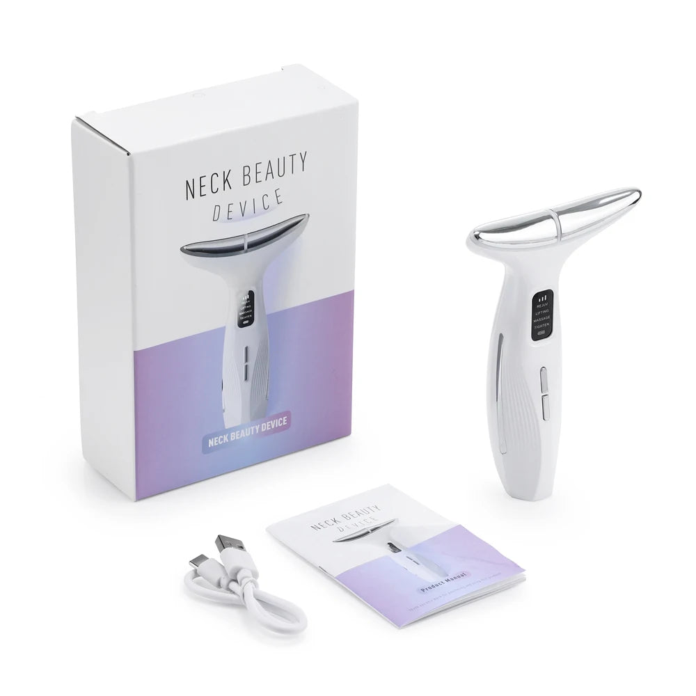 ⚡ GlowTech™ 3-in-1 Neck & Face Lifting Wand